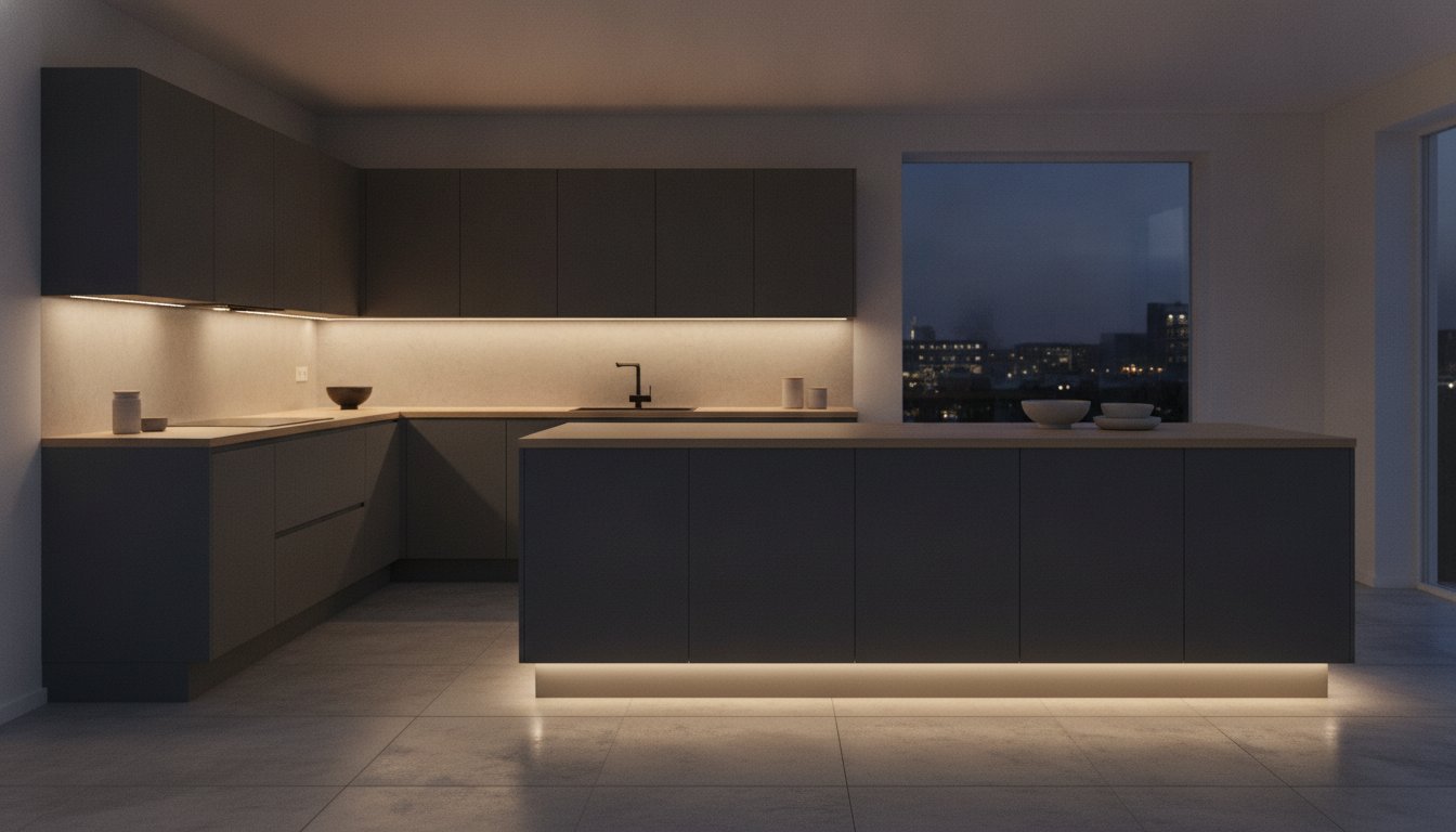 LED strips til køkken: Den ultimative guide til installation og valg i 2026