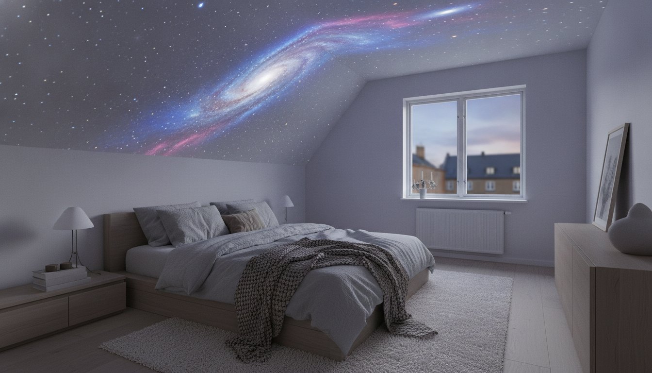 Stjernehimmel loft lampe: Skab magi og ro i hjemmet med lys