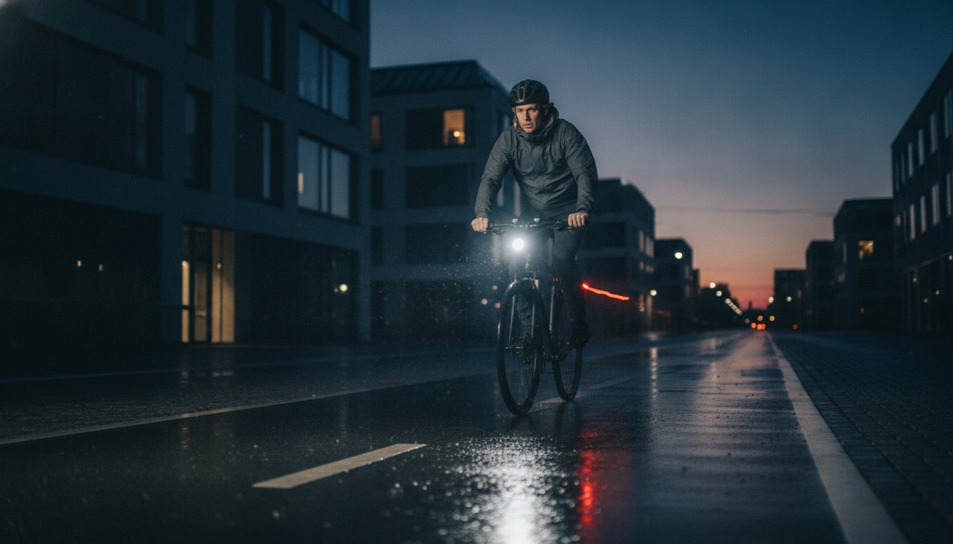 Sikkerhed på cykel i mørke: Hvorfor de rigtige lygter er afgørende