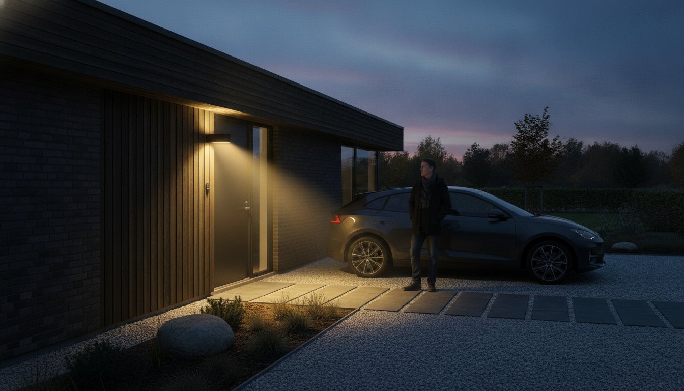 Solcellelamper med sensor: Den komplette guide til intelligent udendørsbelysning i 2026