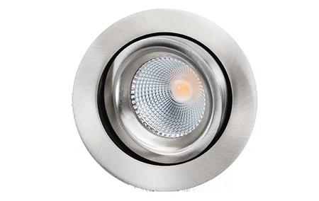 SG ARMATUREN JUNISTAR LUX ISOSAFE BØRSTET STÅL 2700K - Easylight.dk