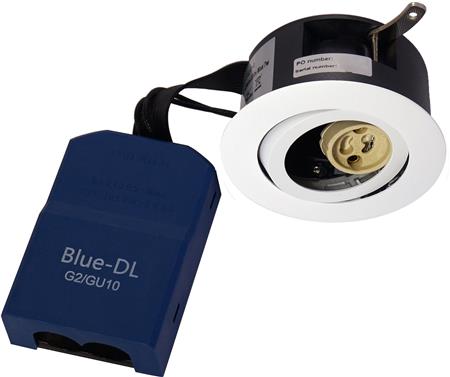 SOLAR LIGHT BLUE DL 42 HVID G2 SPECIAL GU10 KIP HVID - Easylight.dk