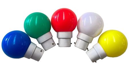 SOLAR LIGHT LYSKILDE GUL 1W/1.4W B22