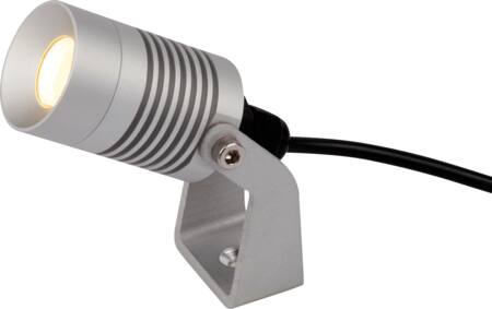 SOLAR LIGHT GARDEN SPOTLIGHT 0,8W/830 IP67 ALU - Easylight.dk